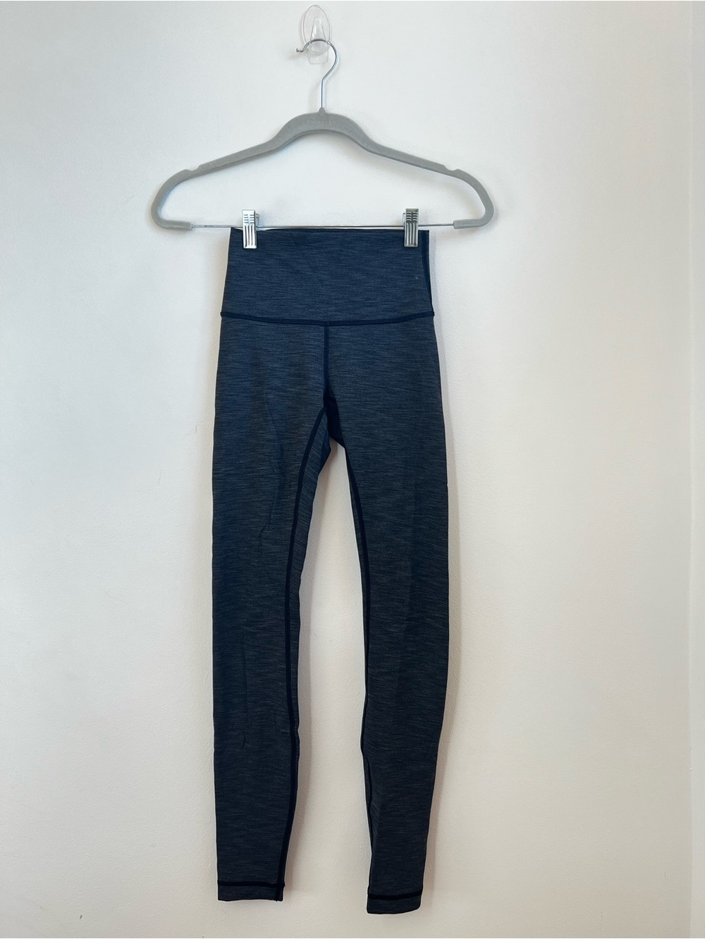 Lululemon Wunderunder 28 inch Leggings in Heather Grey